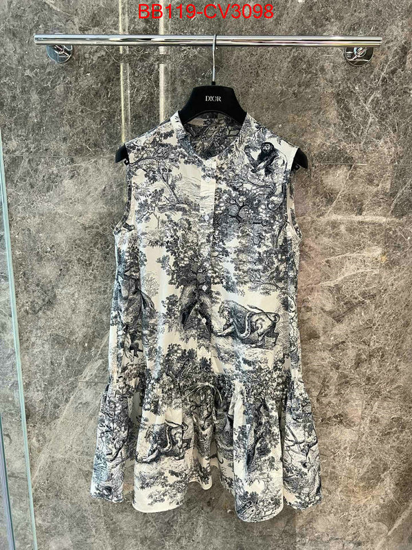 Clothing-Dior buy cheap replica ID: CV3098 $: 119USD
