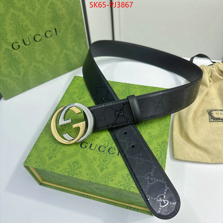 Belts-Gucci where can i buy the best quality ID: PJ3867 $: 65USD