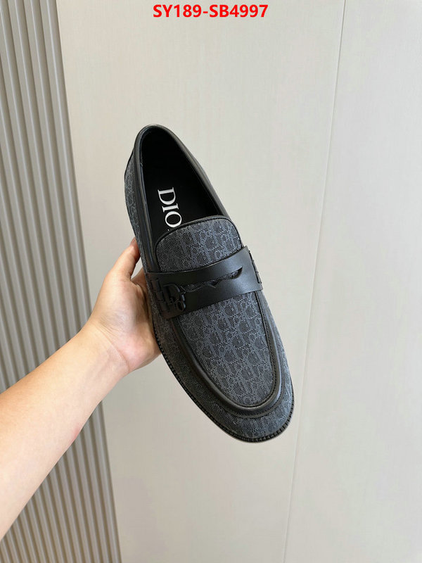 Men shoes-Dior luxury cheap replica ID: SB4997 $: 189USD