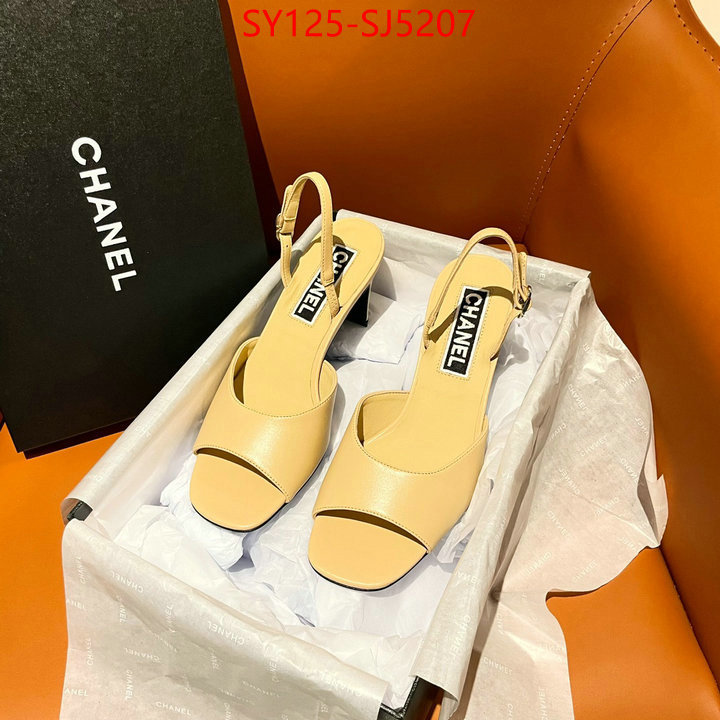 Women Shoes-Chanel where should i buy replica ID: SJ5207 $: 125USD