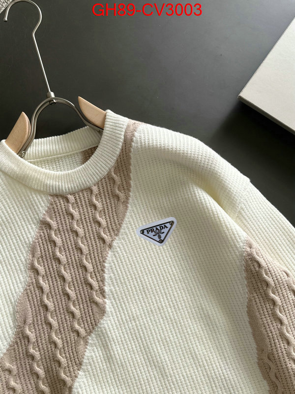 Clothing-Prada how quality ID: CV3003 $: 89USD