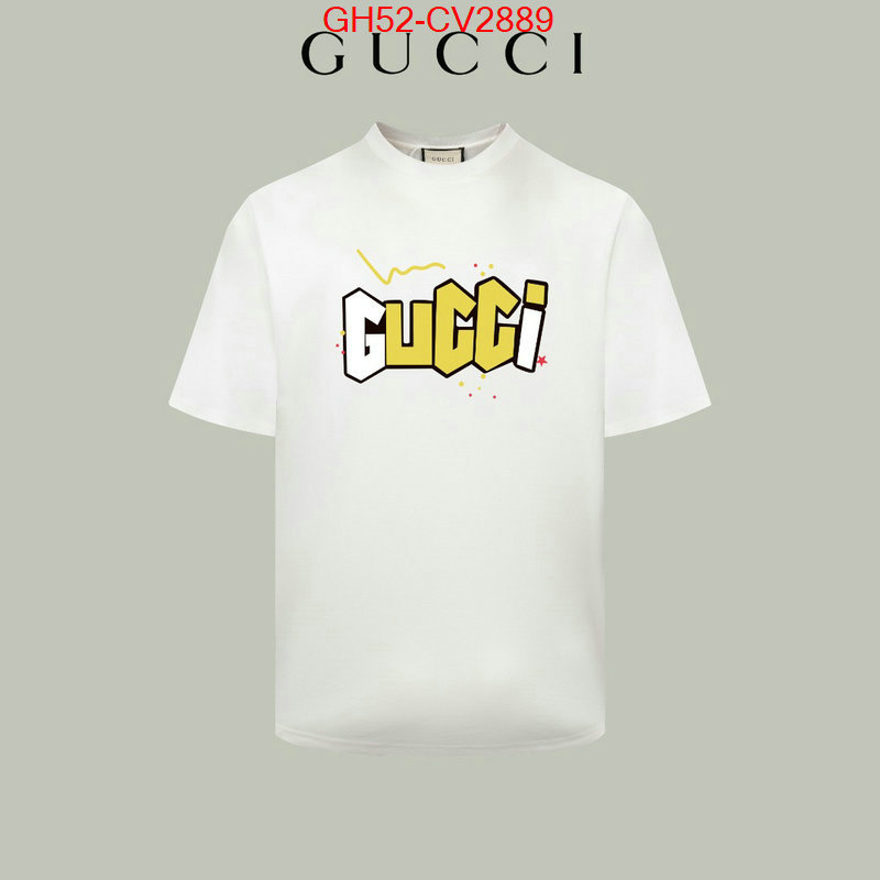 Clothing-Gucci luxury ID: CV2889 $: 52USD