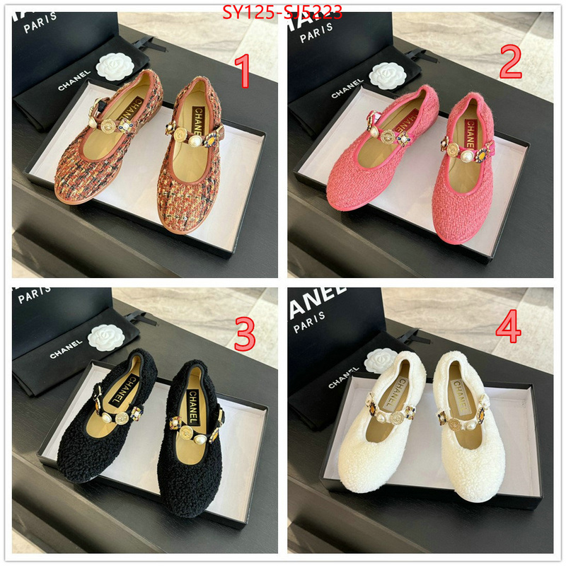 Women Shoes-Chanel where to buy replicas ID: SJ5223 $: 125USD