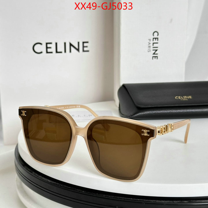 Glasses-CELINE top brands like ID: GJ5033 $: 49USD