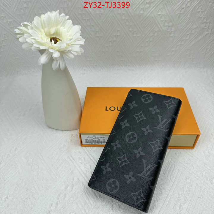 LV Bags(4A)-Wallet what's the best to buy replica ID: TJ3399 $: 32USD,