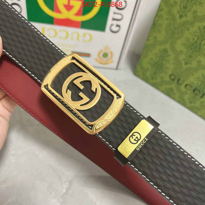 Belts-Gucci replica 1:1 high quality ID: PJ3868 $: 72USD