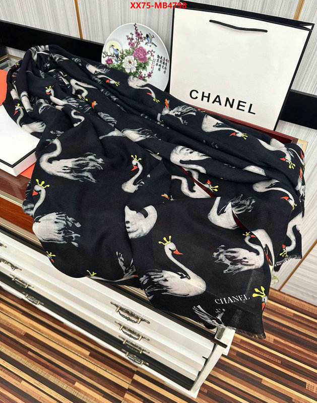 Scarf-Chanel best luxury replica ID: MB4798 $: 75USD