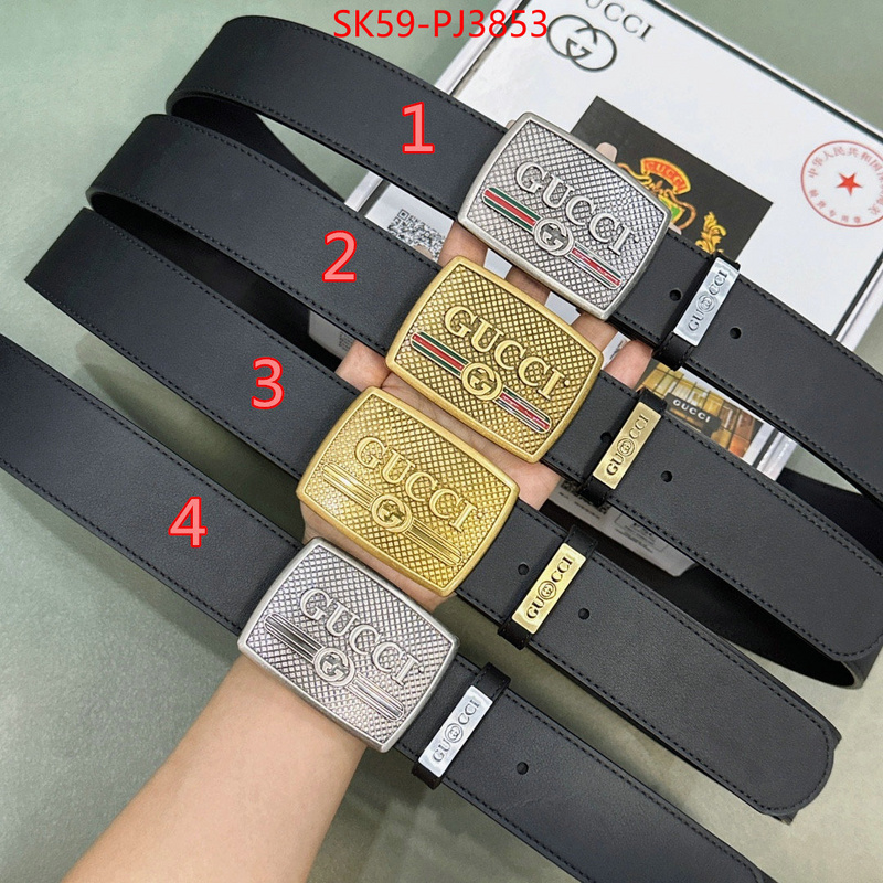 Belts-Gucci where to buy replicas ID: PJ3853 $: 59USD