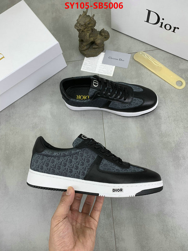 Men shoes-Dior replica 1:1 ID: SB5006 $: 105USD