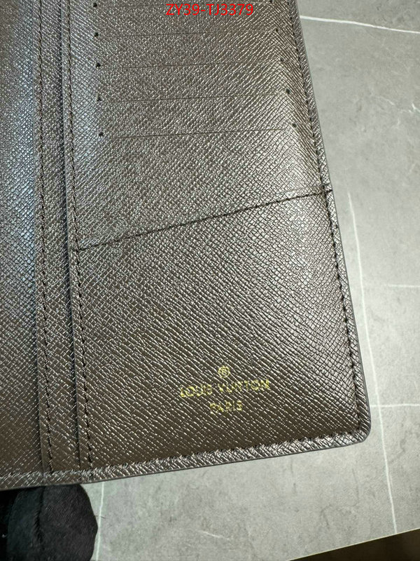 LV Bags(4A)-Wallet top fake designer ID: TJ3379 $: 39USD,