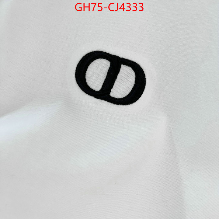 Clothing-Dior 7 star replica ID: CJ4333 $: 75USD