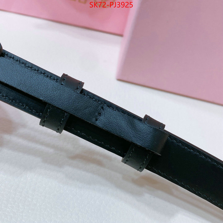 Belts-MIU MIU cheap wholesale ID: PJ3925 $: 72USD