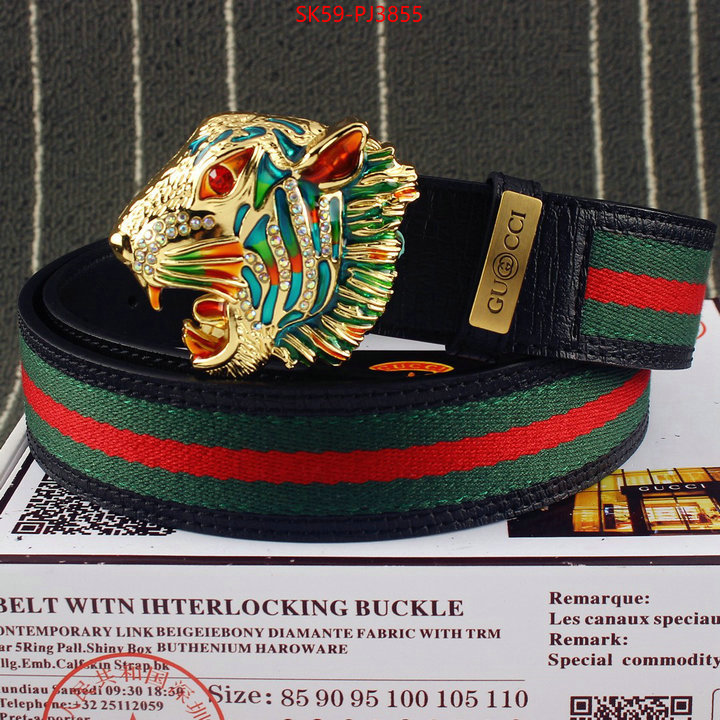 Belts-Gucci every designer ID: PJ3855 $: 59USD