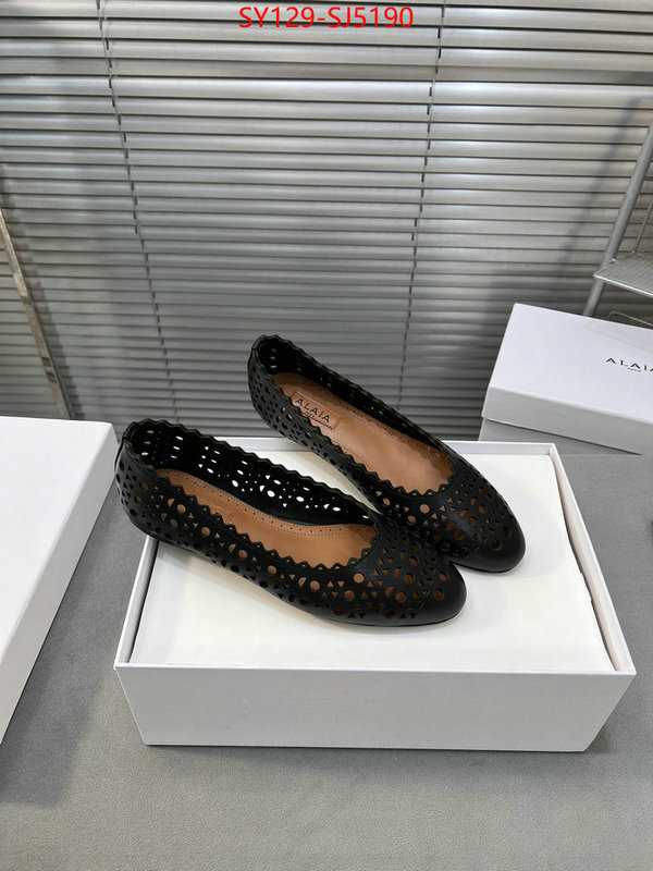 Women Shoes-ALAIA fake cheap best online ID: SJ5190 $: 129USD