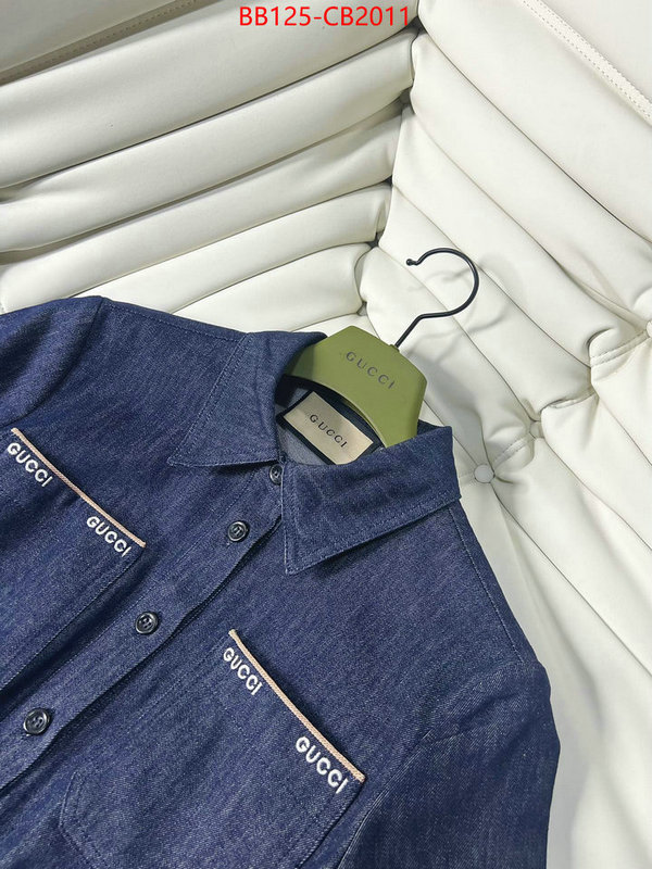 Clothing-Gucci high quality online ID: CB2011 $: 125USD
