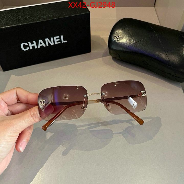 Glasses-Chanel shop cheap high quality 1:1 replica ID: GJ2948 $: 42USD