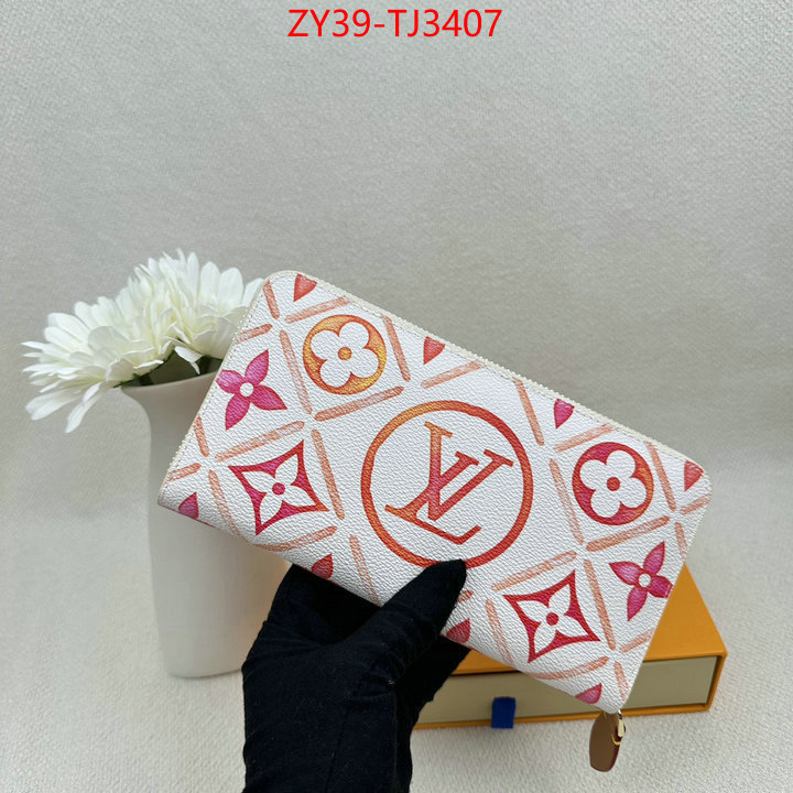 LV Bags(4A)-Wallet buy best high-quality ID: TJ3407 $: 39USD,