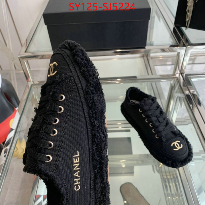 Women Shoes-Chanel best replica 1:1 ID: SJ5224 $: 125USD