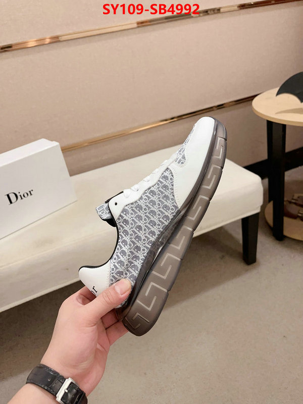 Men shoes-Dior we provide top cheap aaaaa ID: SB4992 $: 109USD