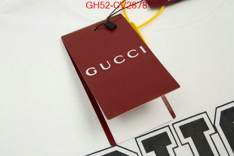 Clothing-Gucci best replica new style ID: CV2878 $: 52USD