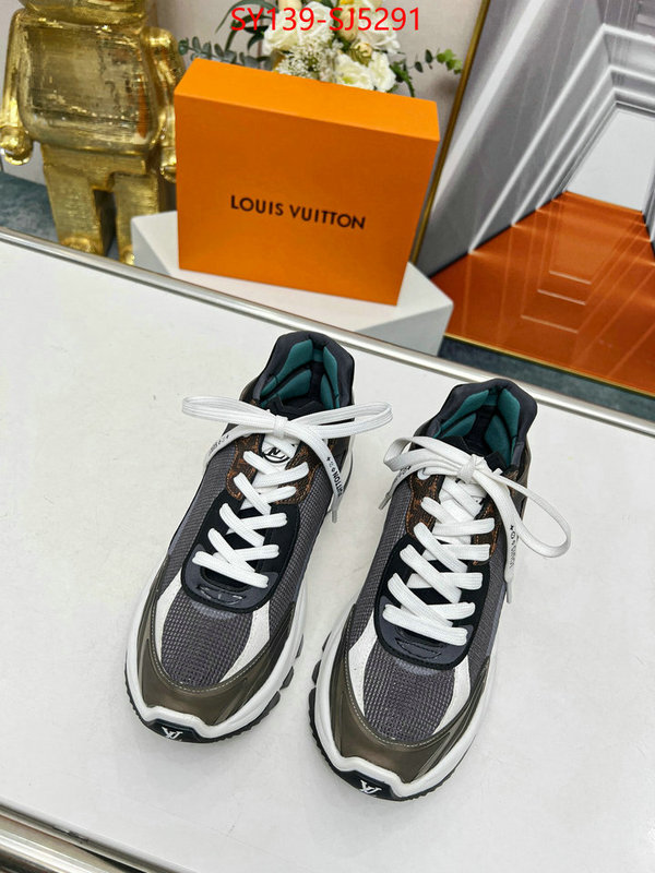 Men Shoes-LV fake high quality ID: SJ5291 $: 139USD