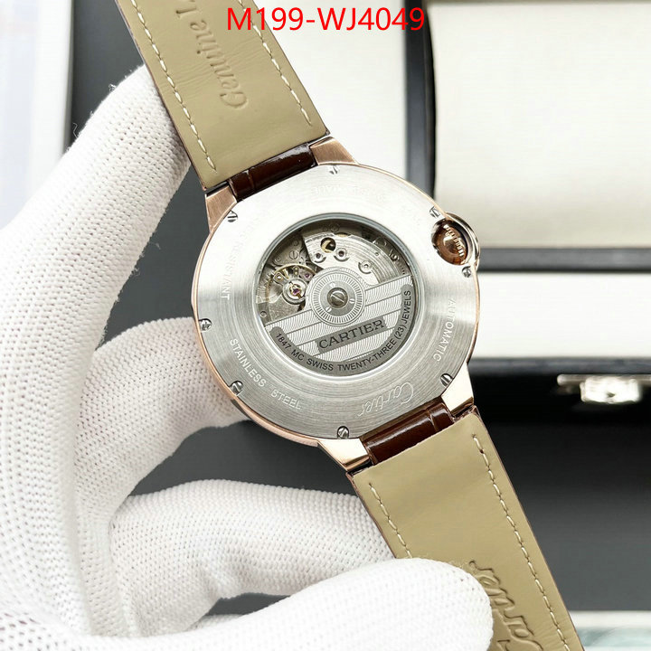 Watch(TOP)-Cartier 2024 replica ID: WJ4049 $: 199USD
