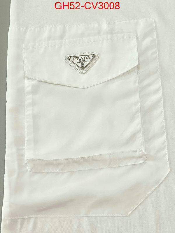 Clothing-Prada online sale ID: CV3008 $: 52USD