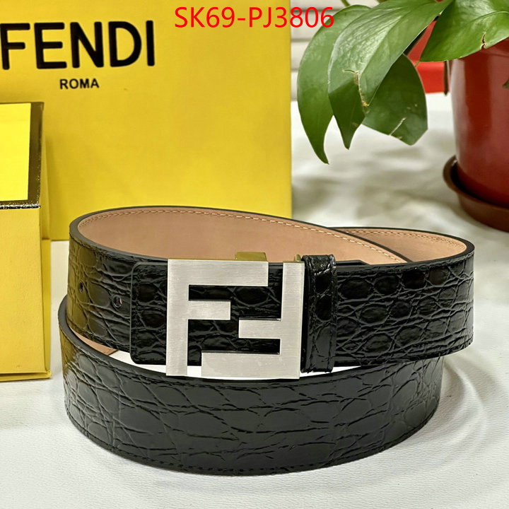 Belts-Fendi best quality designer ID: PJ3806 $: 69USD