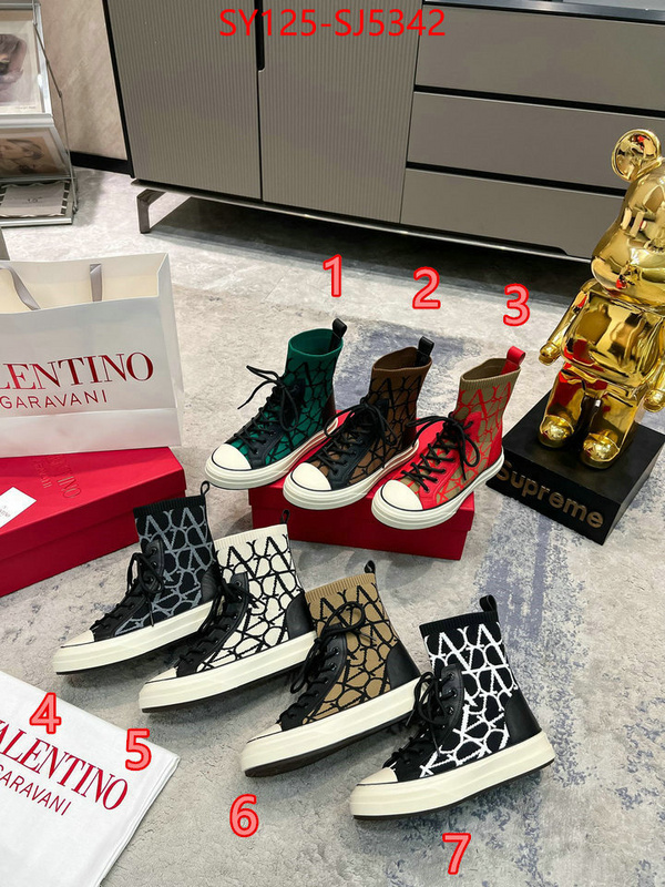 Women Shoes-Valentino buy luxury 2024 ID: SJ5342 $: 125USD