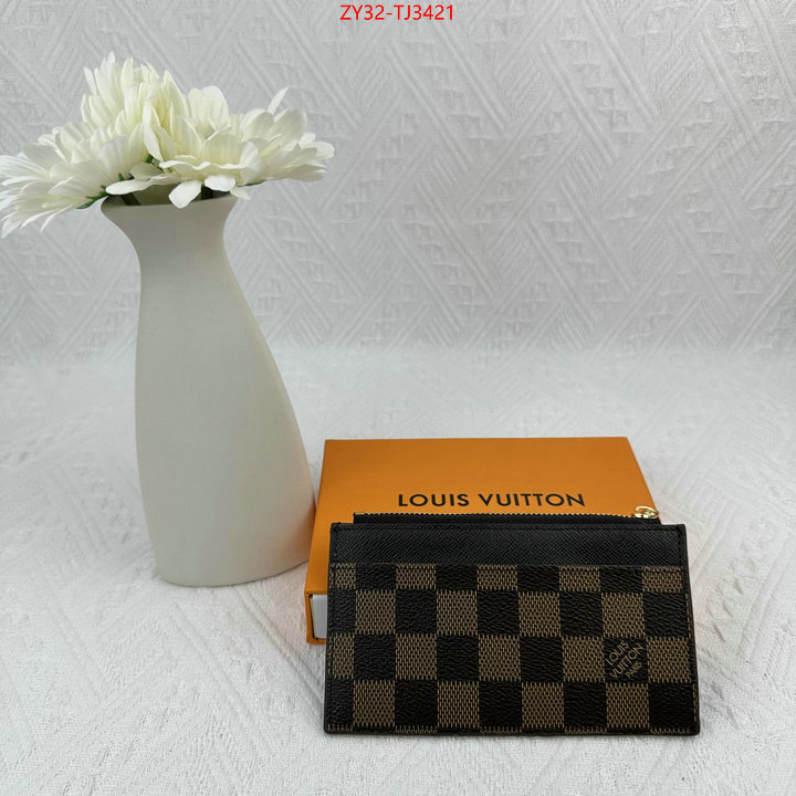 LV Bags(4A)-Wallet replica sale online ID: TJ3421 $: 32USD,