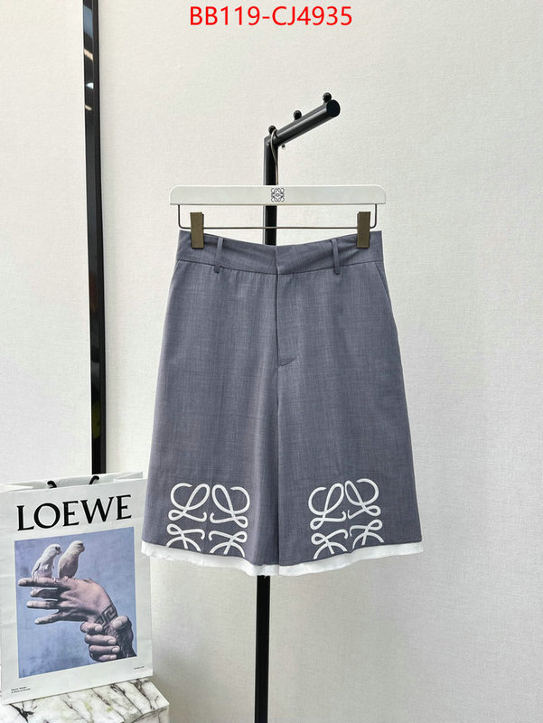 Clothing-Loewe what's the best to buy replica ID: CJ4935 $: 119USD