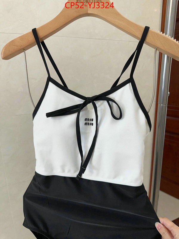 Swimsuit-Miu Miu top sale ID: YJ3324 $: 52USD
