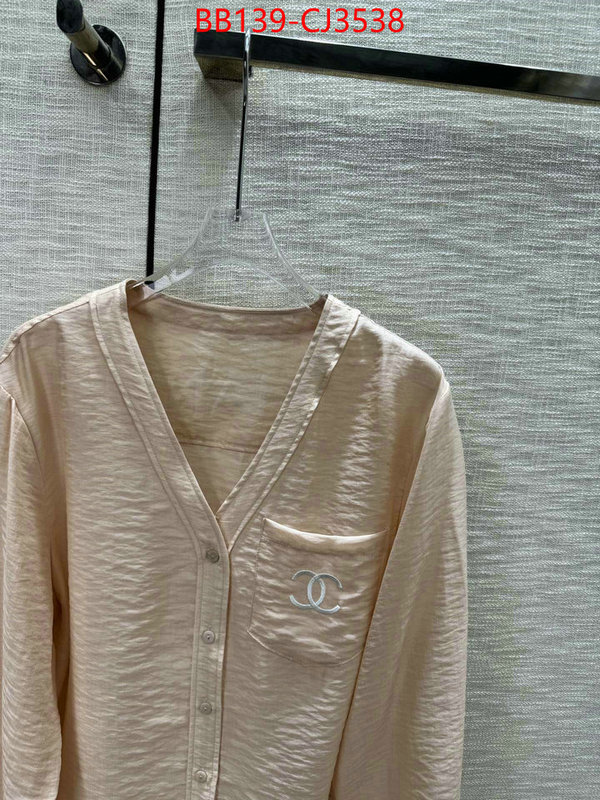 Clothing-Chanel wholesale designer shop ID: CJ3538 $: 139USD