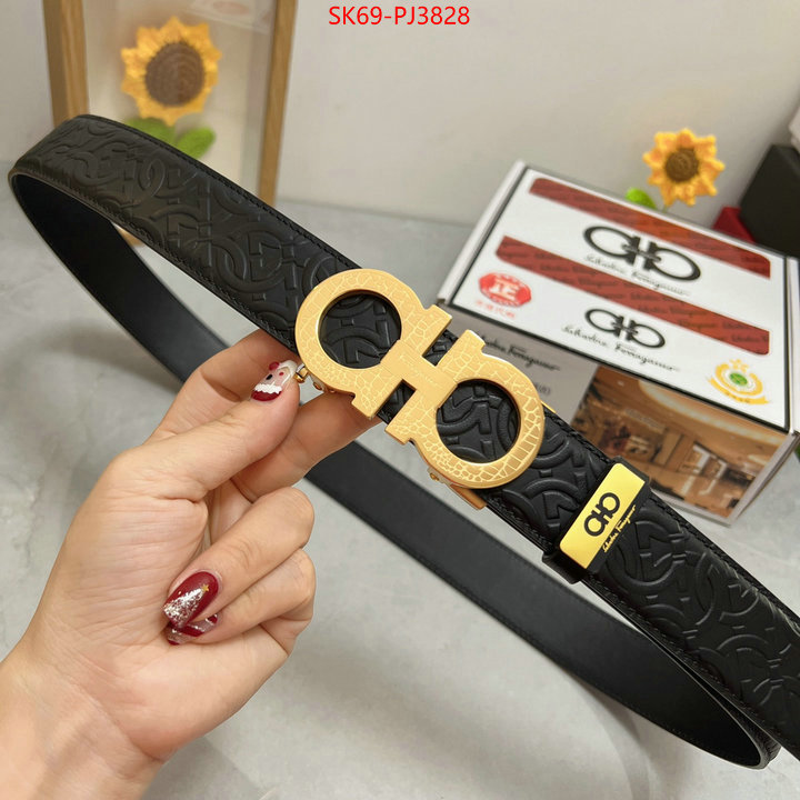 Belts-Ferragamo how to buy replcia ID: PJ3828 $: 69USD
