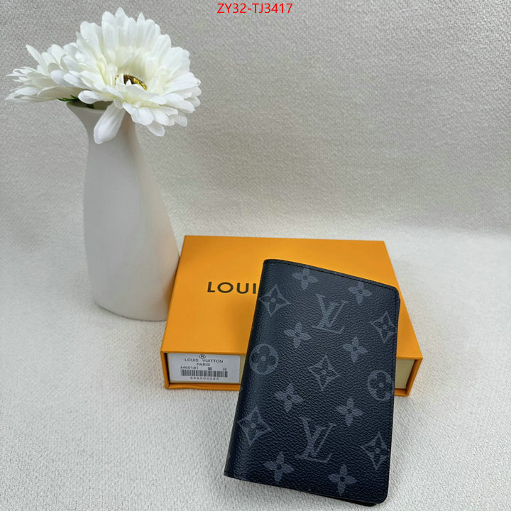 LV Bags(4A)-Wallet replicas buy special ID: TJ3417 $: 32USD,