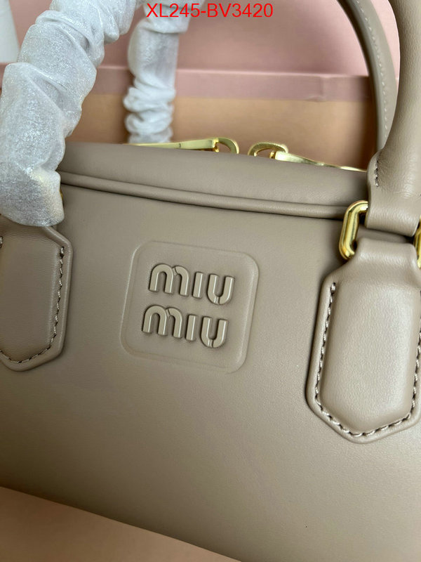 Miu Miu Bags(TOP)-Handbag- high quality customize ID: BV3420 $: 245USD,