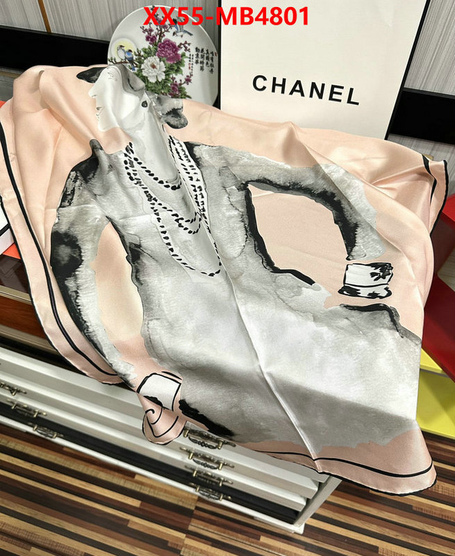 Scarf-Chanel top quality website ID: MB4801 $: 55USD