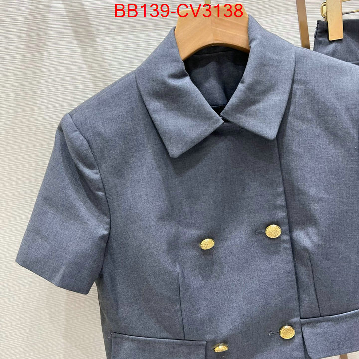 Clothing-Gucci designer high replica ID: CV3138 $: 139USD