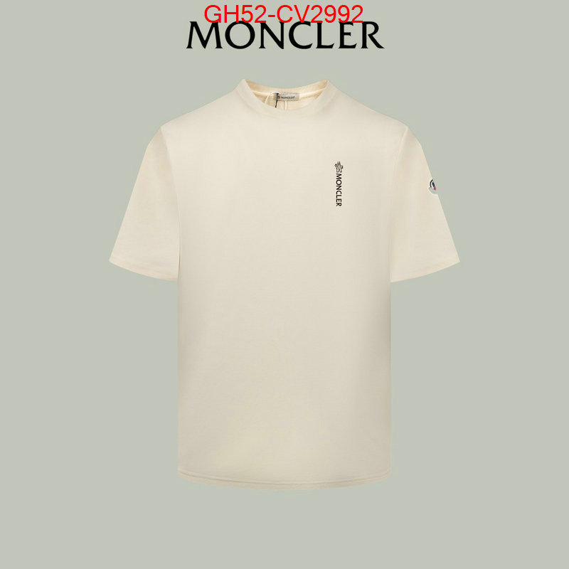 Clothing-Moncler fake high quality ID: CV2992 $: 52USD