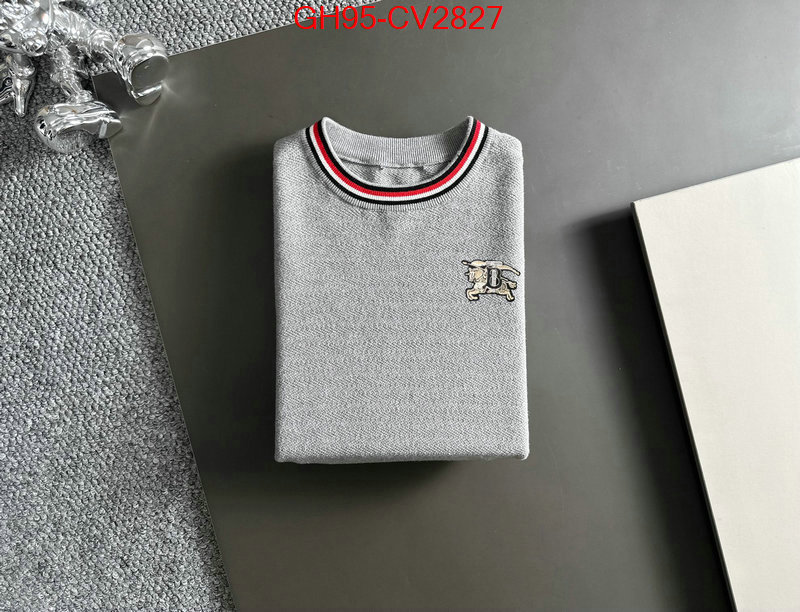 Clothing-Burberry designer fake ID: CV2827 $: 95USD
