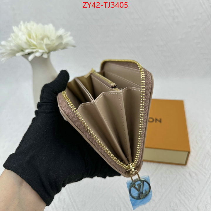 LV Bags(4A)-Wallet replicas buy special ID: TJ3405 $: 42USD,