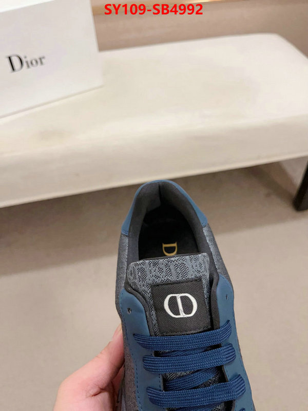 Men shoes-Dior we provide top cheap aaaaa ID: SB4992 $: 109USD