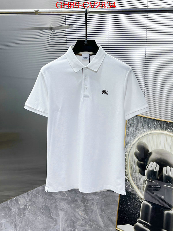 Clothing-Burberry designer replica ID: CV2834 $: 89USD