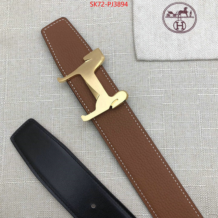 Belts-Hermes top quality fake ID: PJ3894 $: 72USD
