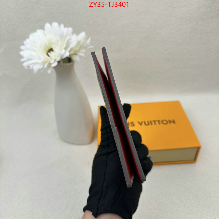 LV Bags(4A)-Wallet 1:1 clone ID: TJ3401 $: 35USD,