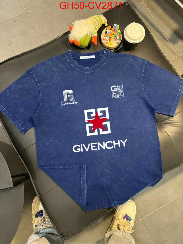 Clothing-Givenchy where quality designer replica ID: CV2871 $: 59USD