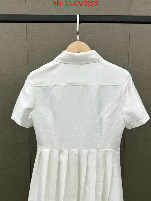 Clothing-Valentino how to buy replica shop ID: CV3222 $: 135USD