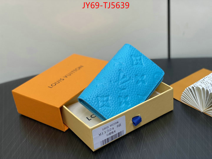 LV Bags(TOP)-Wallet is it illegal to buy dupe ID: TJ5639 $: 69USD,