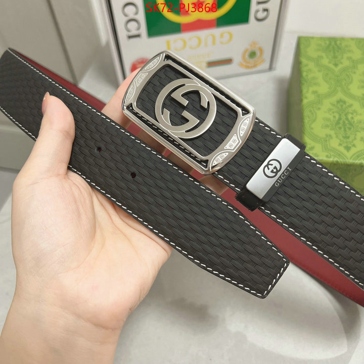 Belts-Gucci replica 1:1 high quality ID: PJ3868 $: 72USD