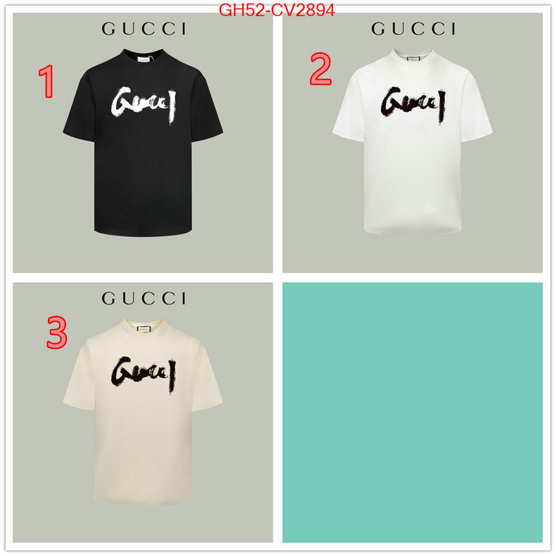 Clothing-Gucci where should i buy to receive ID: CV2894 $: 52USD